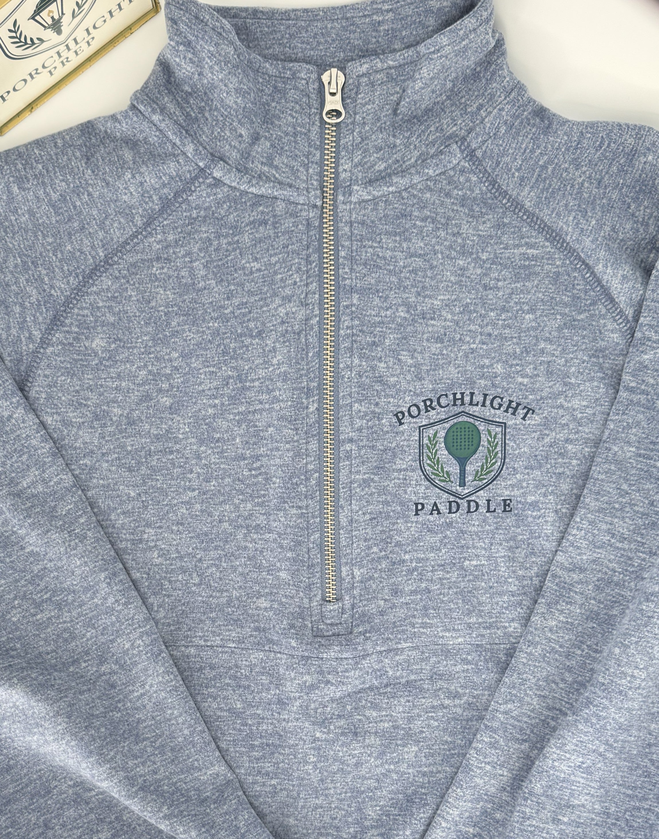Porchlight Paddle - Womens quarter zip 💡